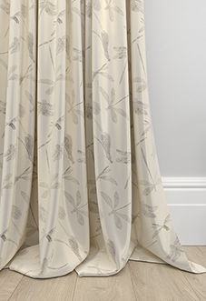 Dragonflies, Natural - Made to Measure Curtains